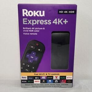 Roku Express 4K Plus HDR Steaming Player 2022 Brand New